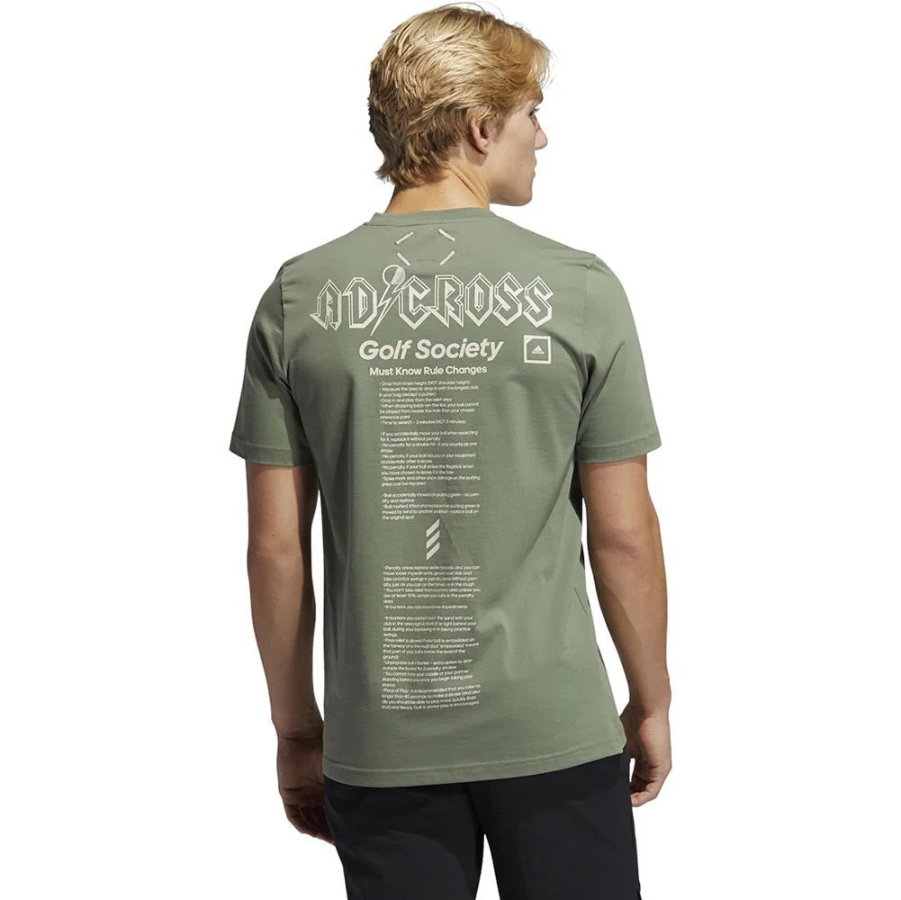 Adidas AdiCross Graphic Golf Tee - Image 6