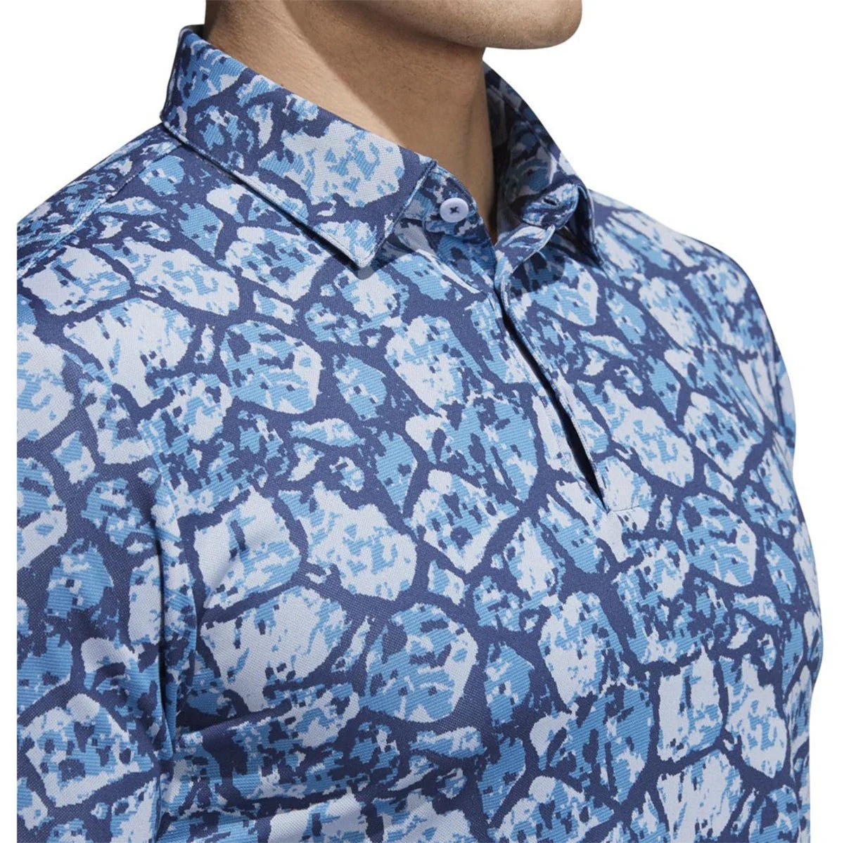 Adidas Cobblestone Print Polo - Image 4