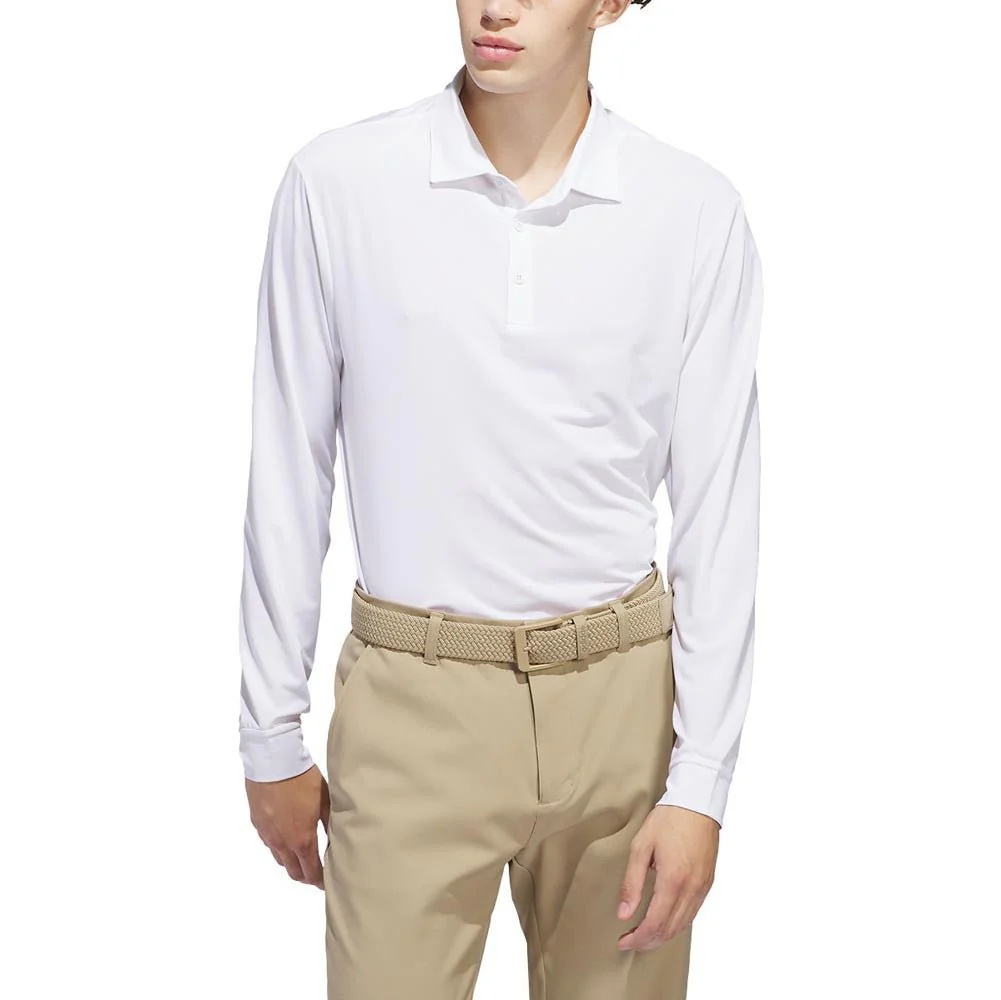 Adidas Core Long Sleeve Golf Polo - Image 3