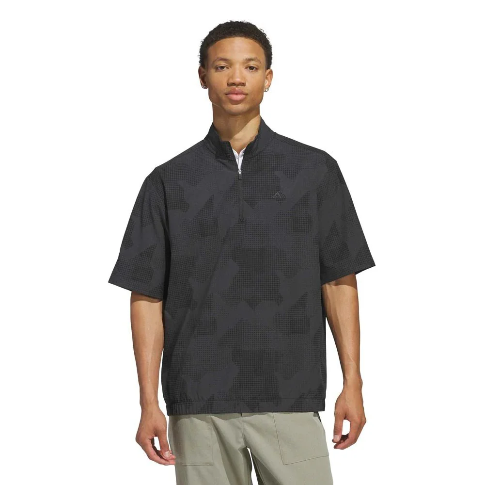 Adidas Go-To DWR Short Sleeve Half-Zip Golf Pullover - Image 2
