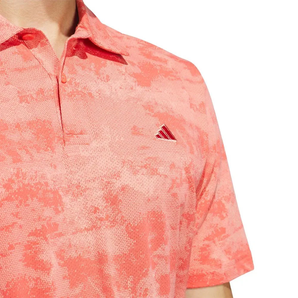 Adidas Go-To Printed Mesh Golf Polo - Image 3