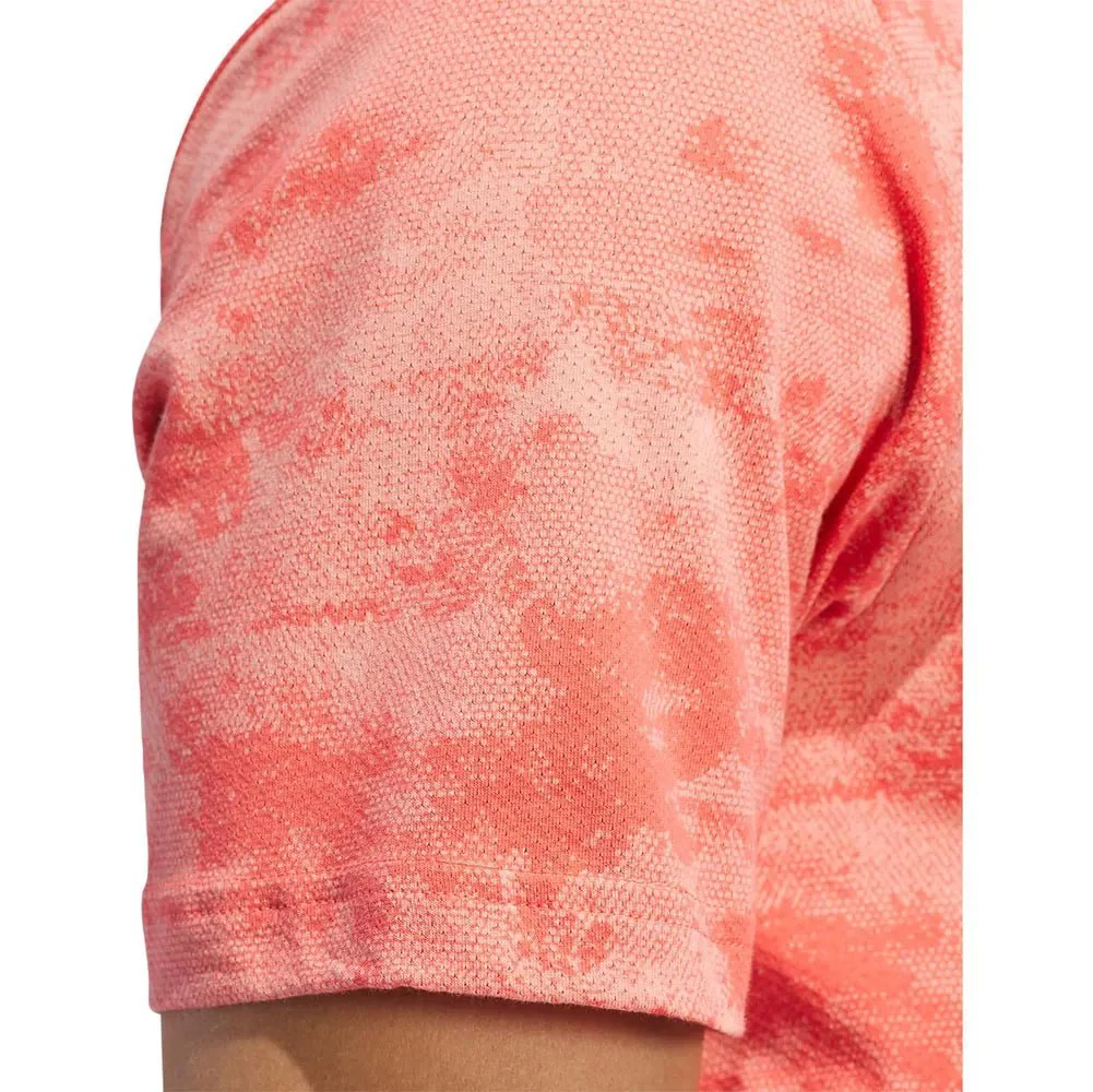 Adidas Go-To Printed Mesh Golf Polo - Image 4