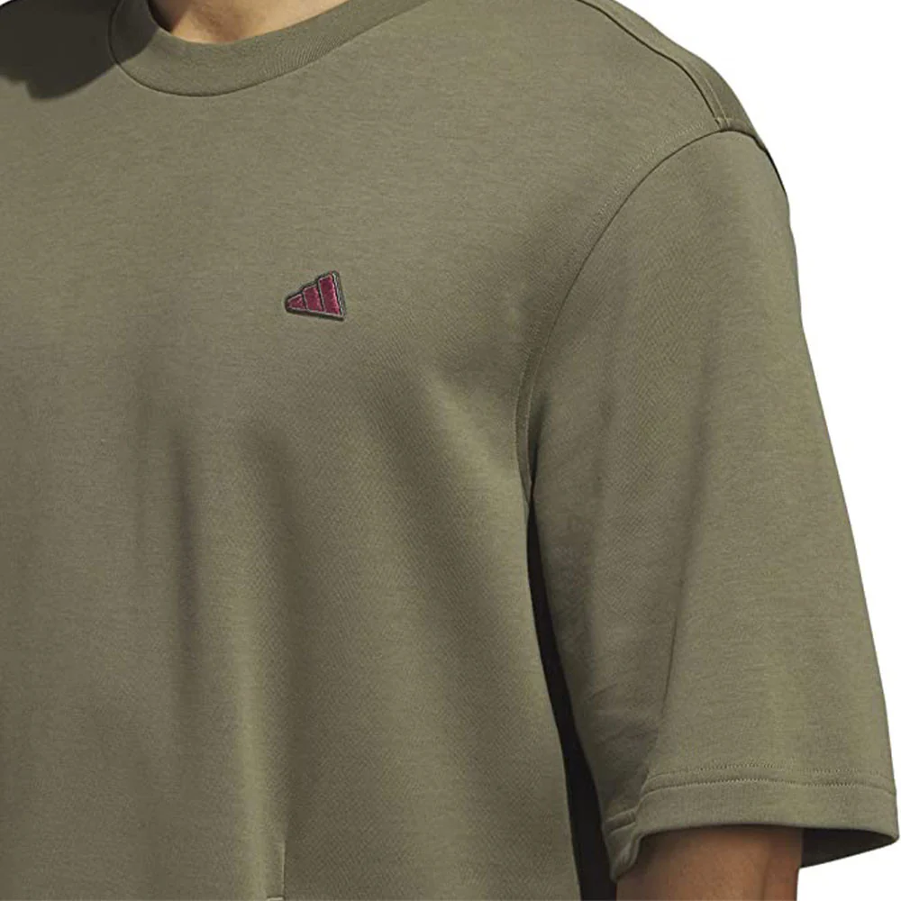 Adidas Go-To Short Sleeve Golf Sweatshirt - Image 4