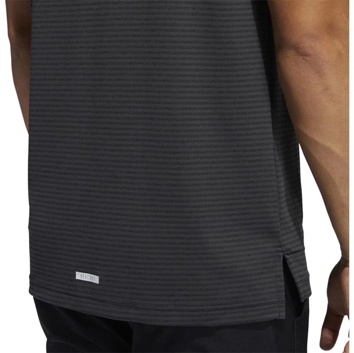 Adidas HEAT.RDY Microstripe Polo - Image 4