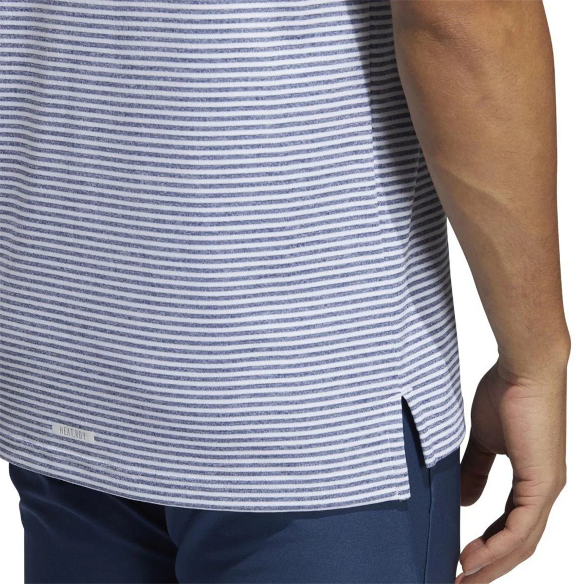 Adidas HEAT.RDY Microstripe Polo - Image 7