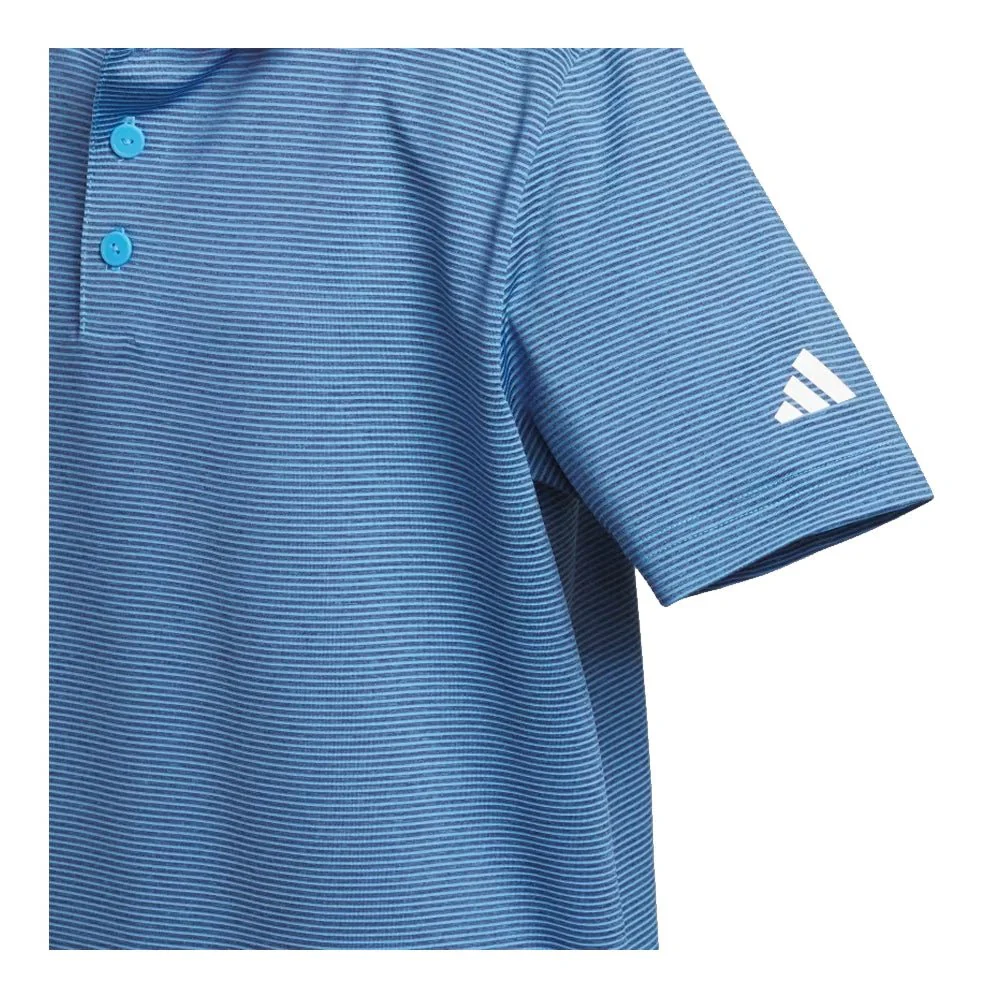 Adidas Junior Boys Ottoman Striped Polo - Image 3