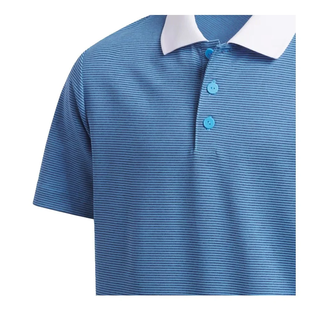 Adidas Junior Boys Ottoman Striped Polo - Image 4