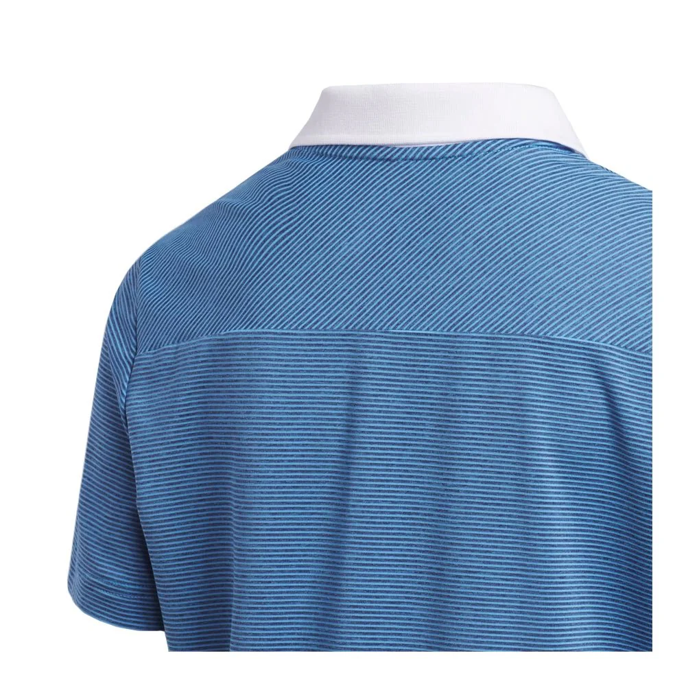 Adidas Junior Boys Ottoman Striped Polo - Image 5