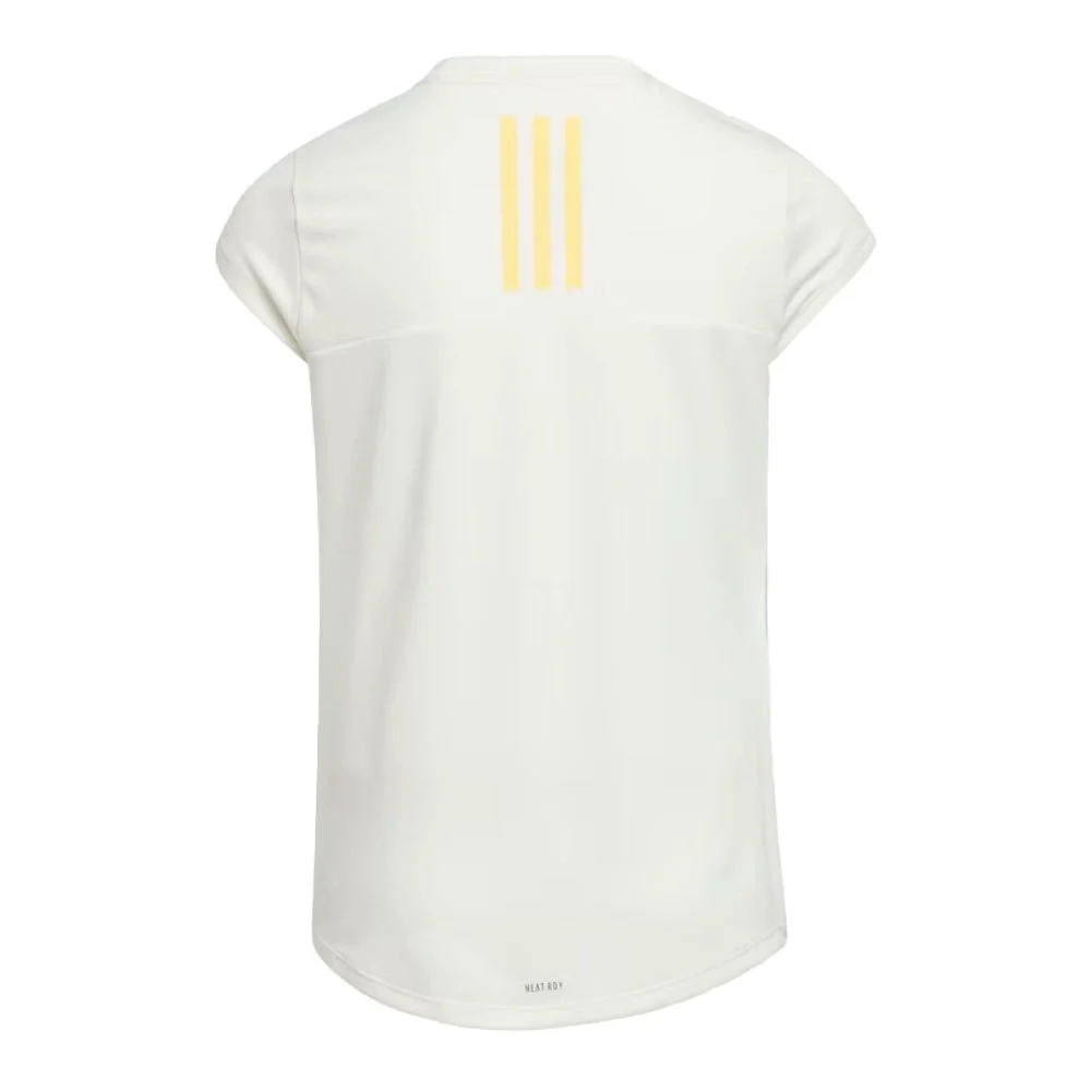 Adidas Junior Girls HEAT.RDY Sport Collar Polo - Image 2