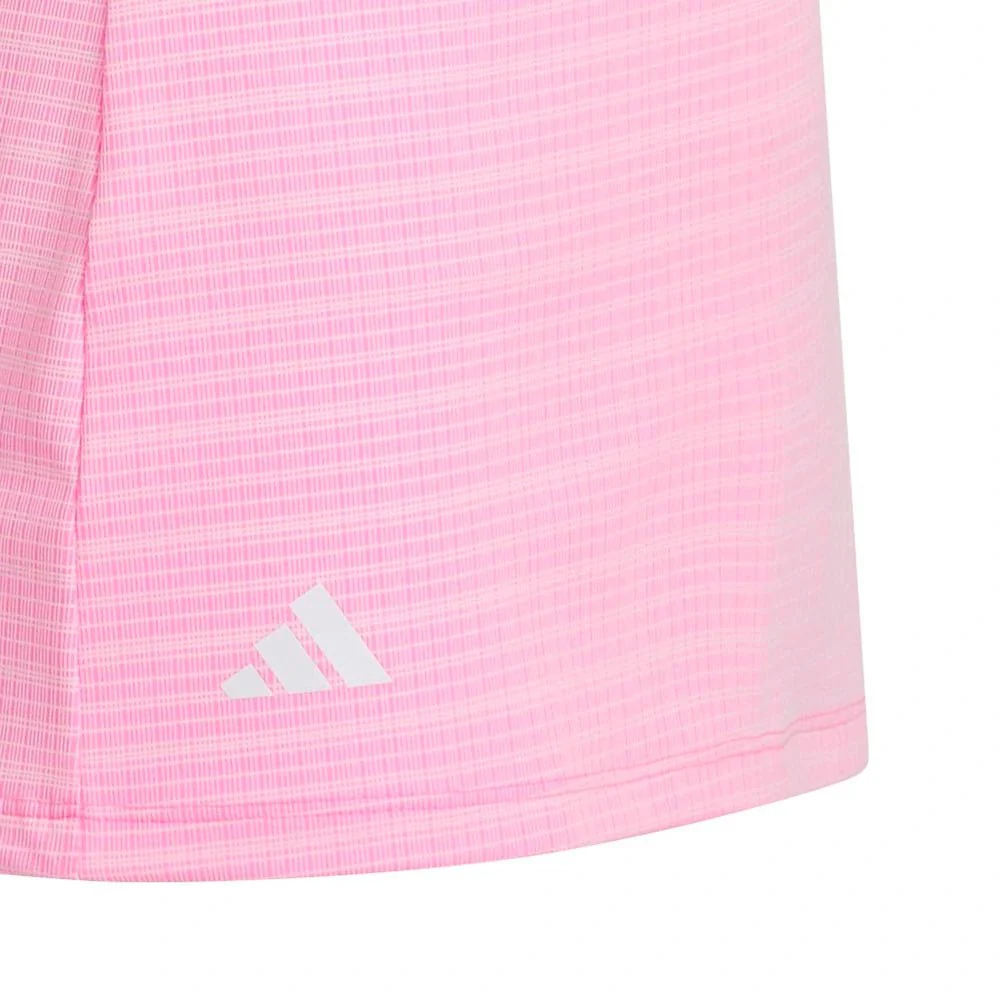 Adidas Junior Girls Sleeveless Golf Polo - Image 4