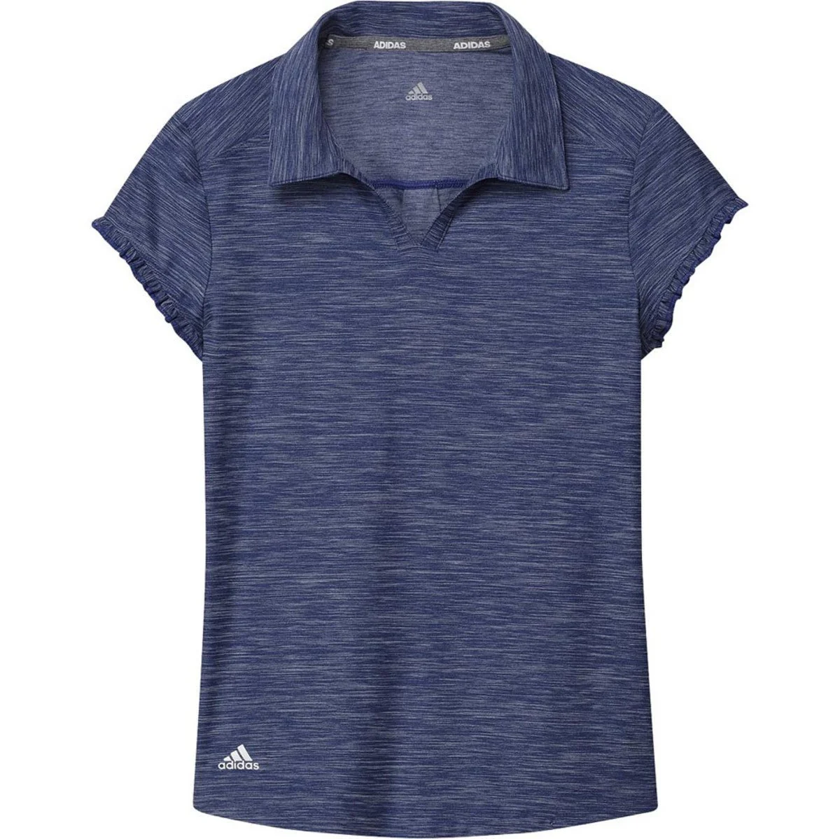 Adidas Junior Girls Spacedye Polo