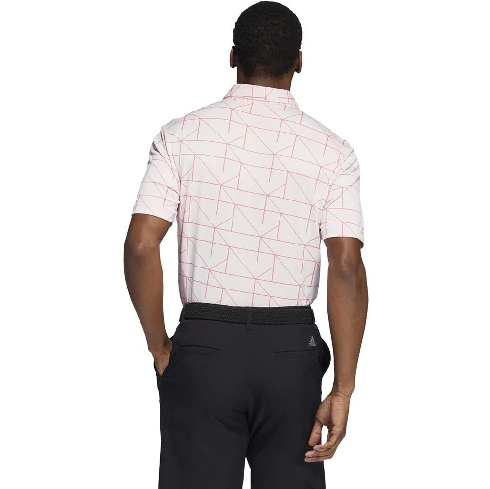 Adidas Lines Jacquard Polo - Image 2