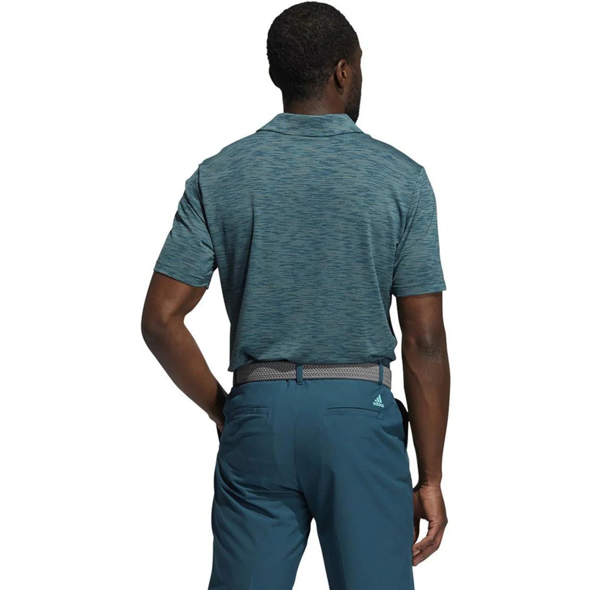 Adidas Mesh Broken Stripe Polo - Image 14