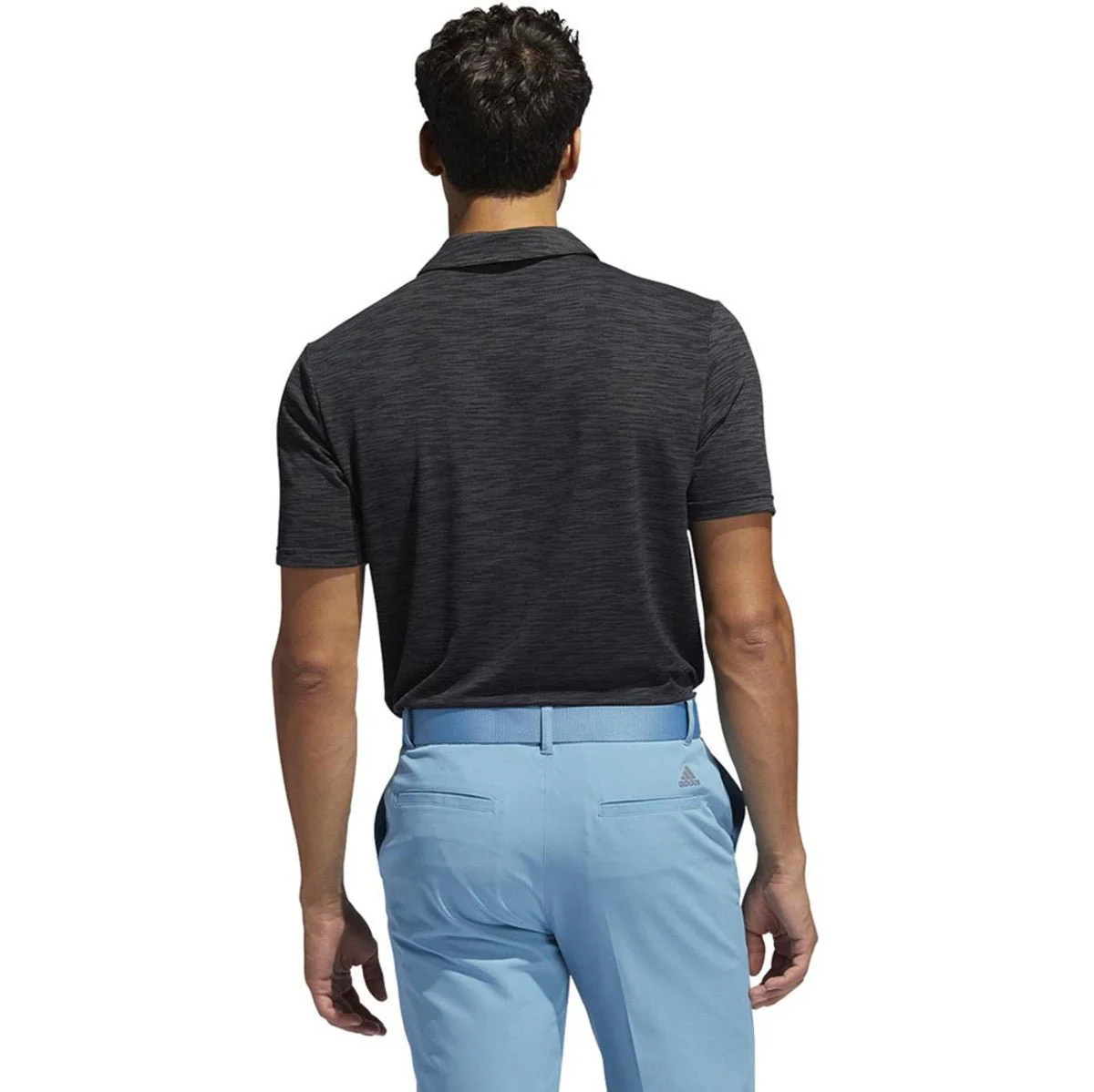 Adidas Mesh Broken Stripe Polo - Image 2