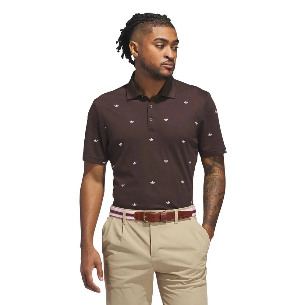 Adidas Originals Printed Trefoil Golf Polo - Image 2