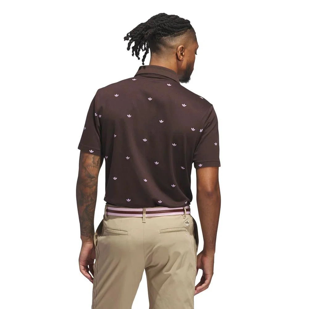 Adidas Originals Printed Trefoil Golf Polo - Image 3