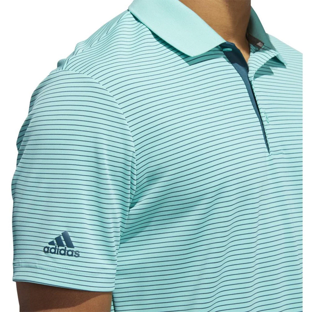 Adidas Performance 2-Color Stripe Polo - Image 3