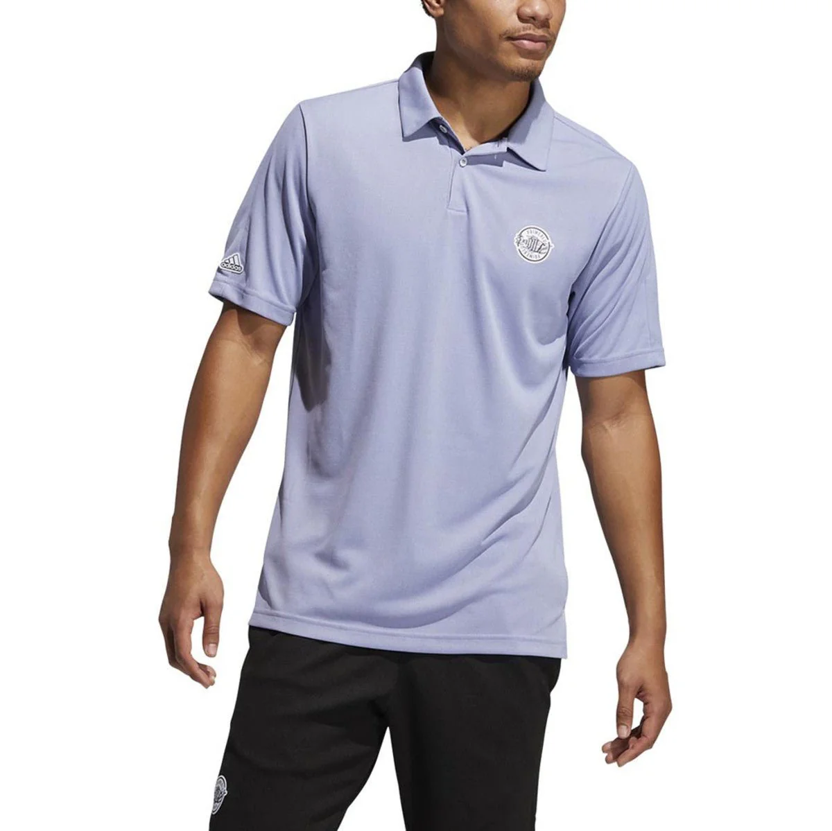 Adidas Primeblue Two-Tone Pique Golf Polo