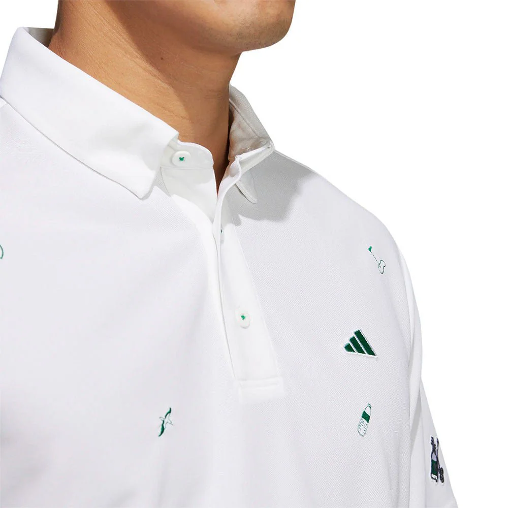 Adidas Primeknit Mono Golf Polo - Image 7