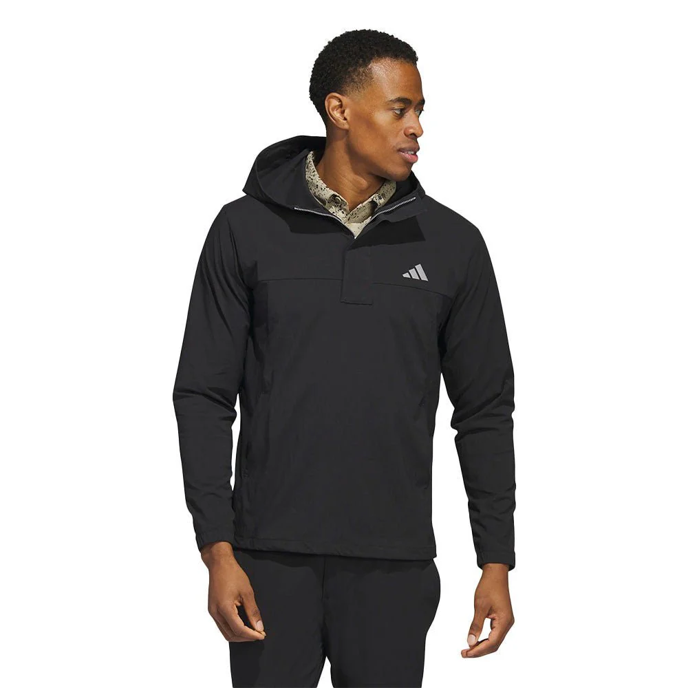 Adidas Ripstop 1/4 Zip Pullover Hoodie - Image 2