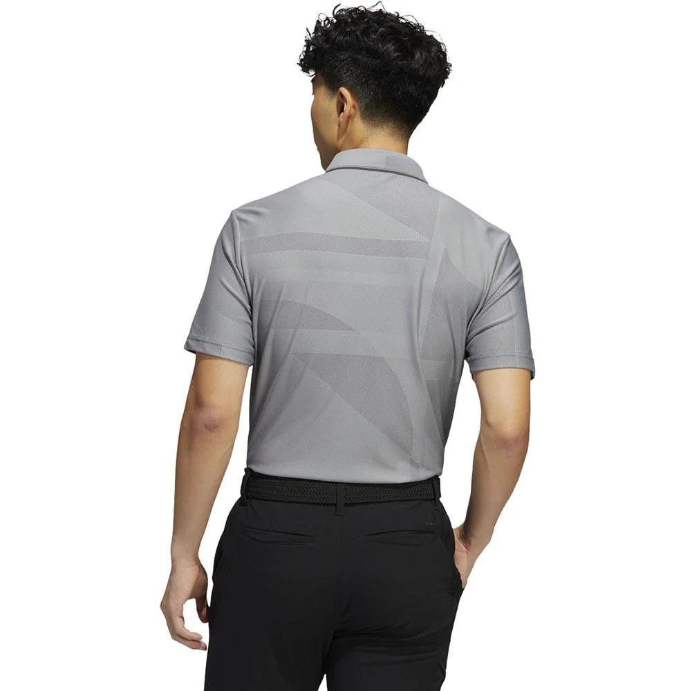 Adidas Shapes Jacquard Polo - Image 2