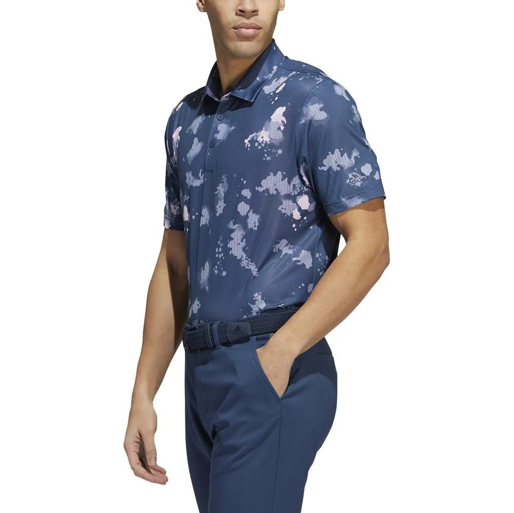 Adidas Splatter Print Polo - Image 4