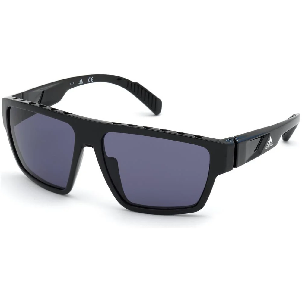 Adidas Sport SP0008 Sunglasses - Shiny Black/Smoke