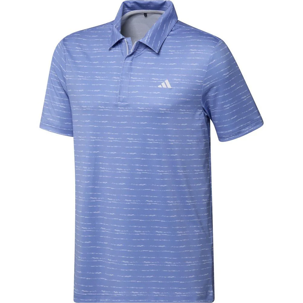 Adidas Stripe Zipper Polo - Image 3