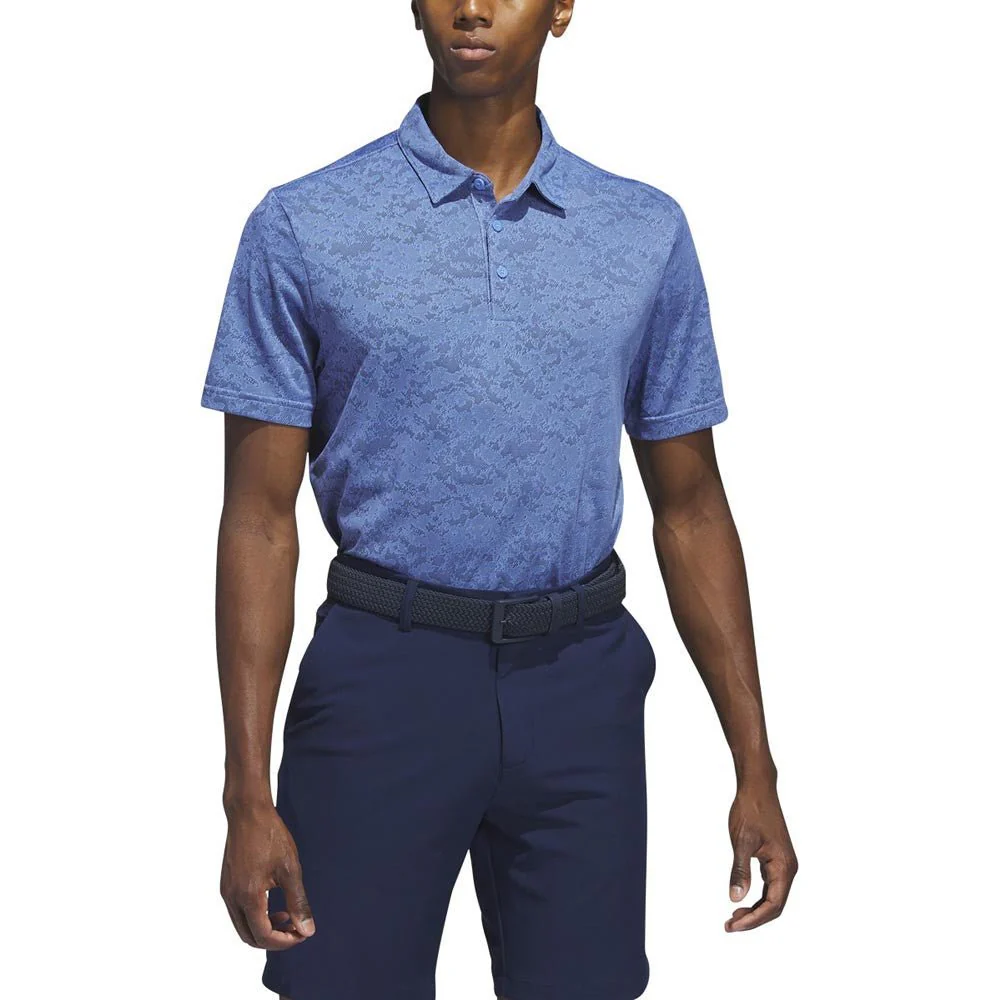 Adidas Textured Jacquard Polo