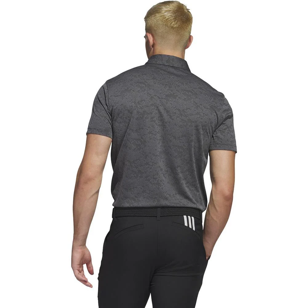 Adidas Textured Jacquard Polo - Image 6