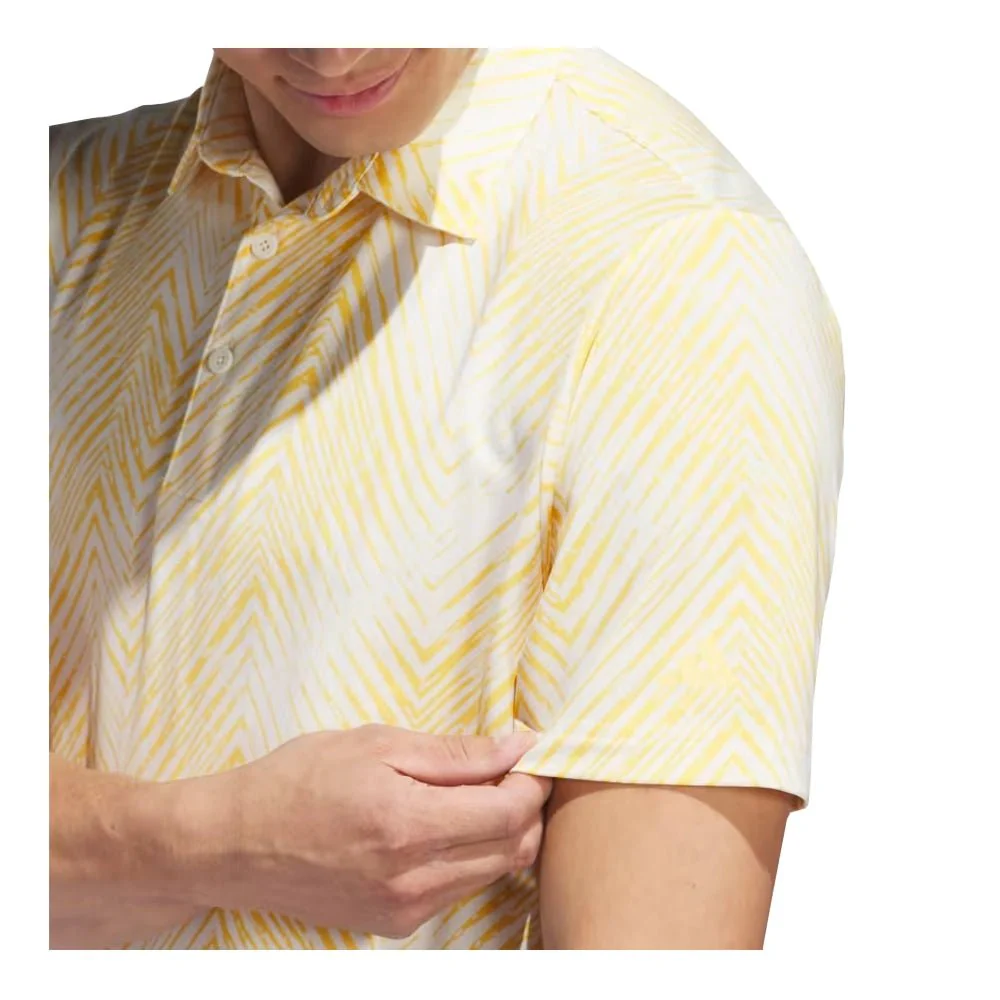 Adidas Ultimate365 Allover Print Golf Polo - Image 11