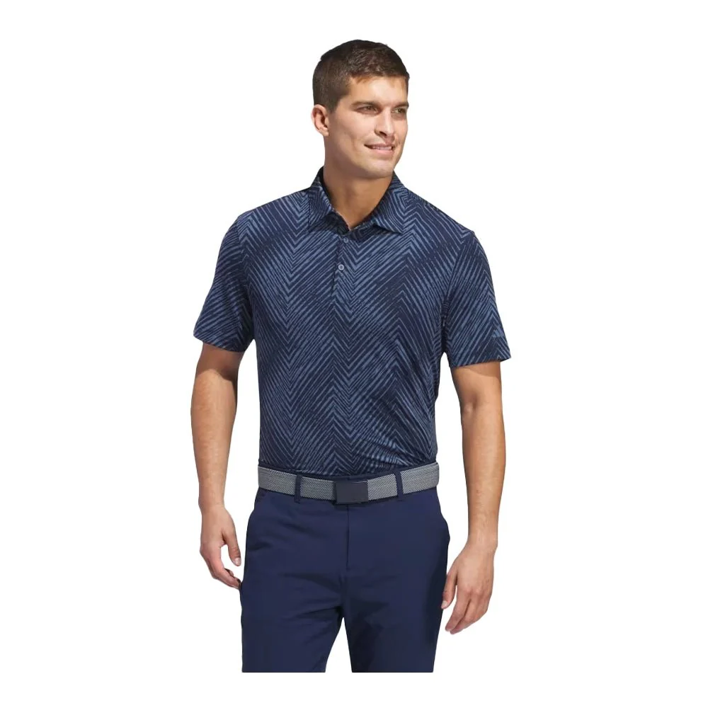 Adidas Ultimate365 Allover Print Golf Polo - Image 2