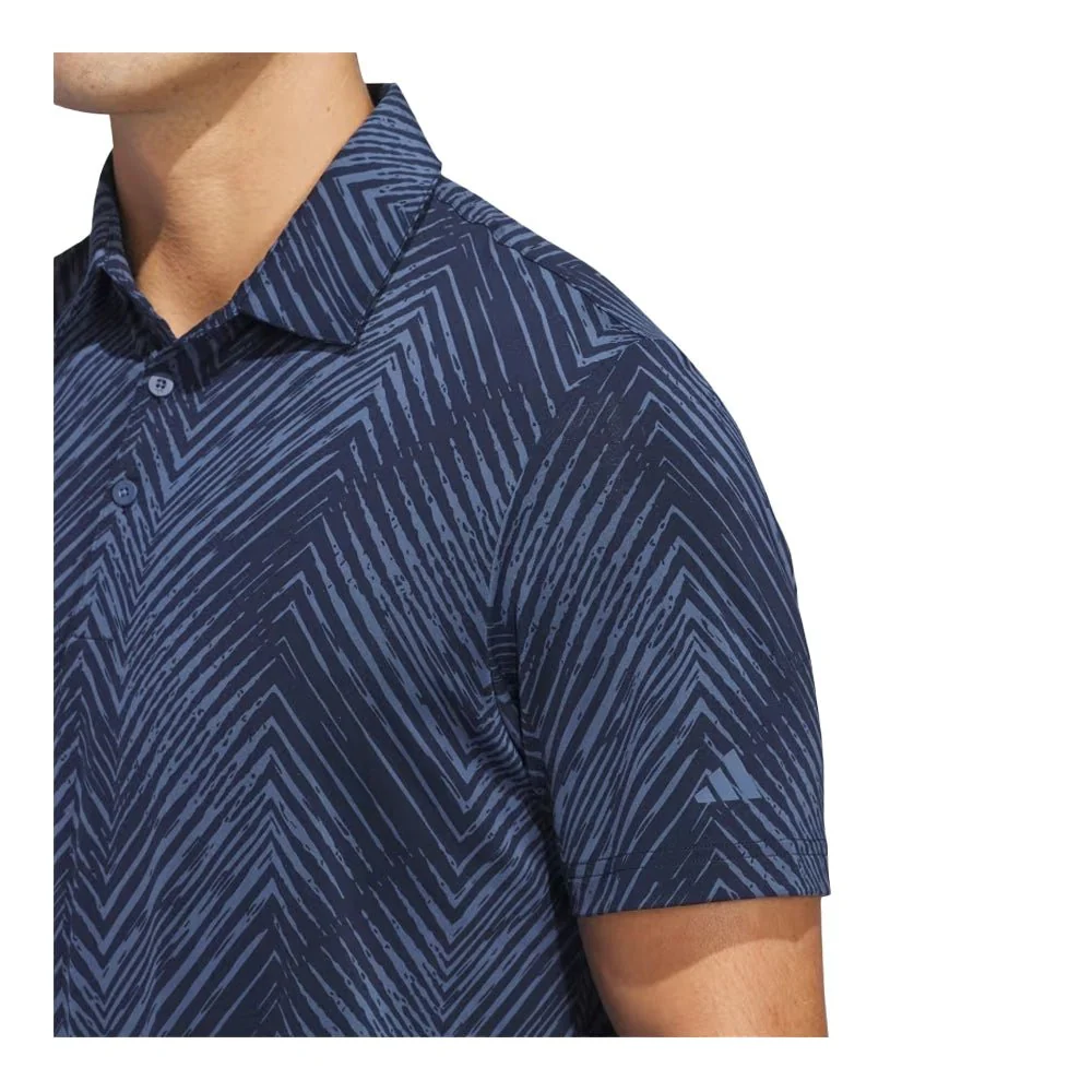 Adidas Ultimate365 Allover Print Golf Polo - Image 3