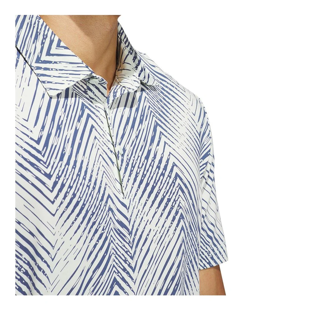 Adidas Ultimate365 Allover Print Golf Polo - Image 8