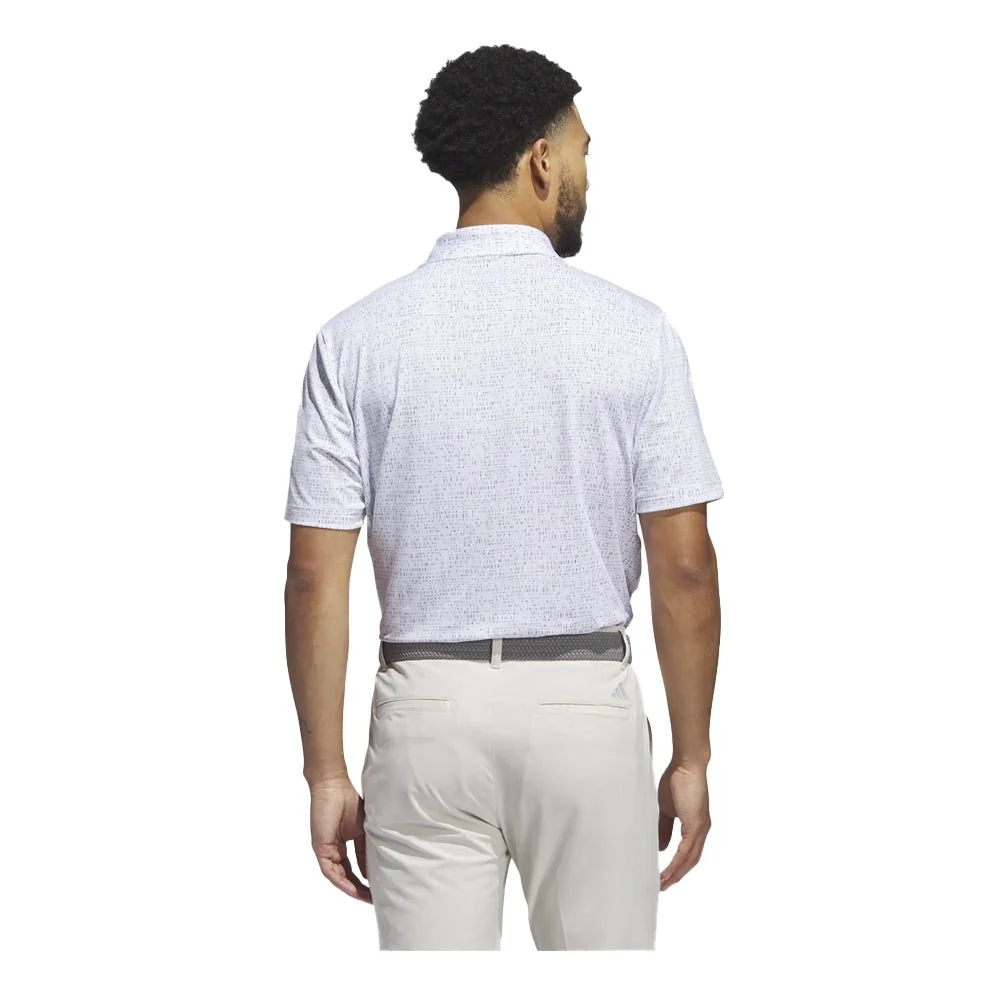 Adidas Ultimate365 Power Grid Print Golf Polo - Image 6