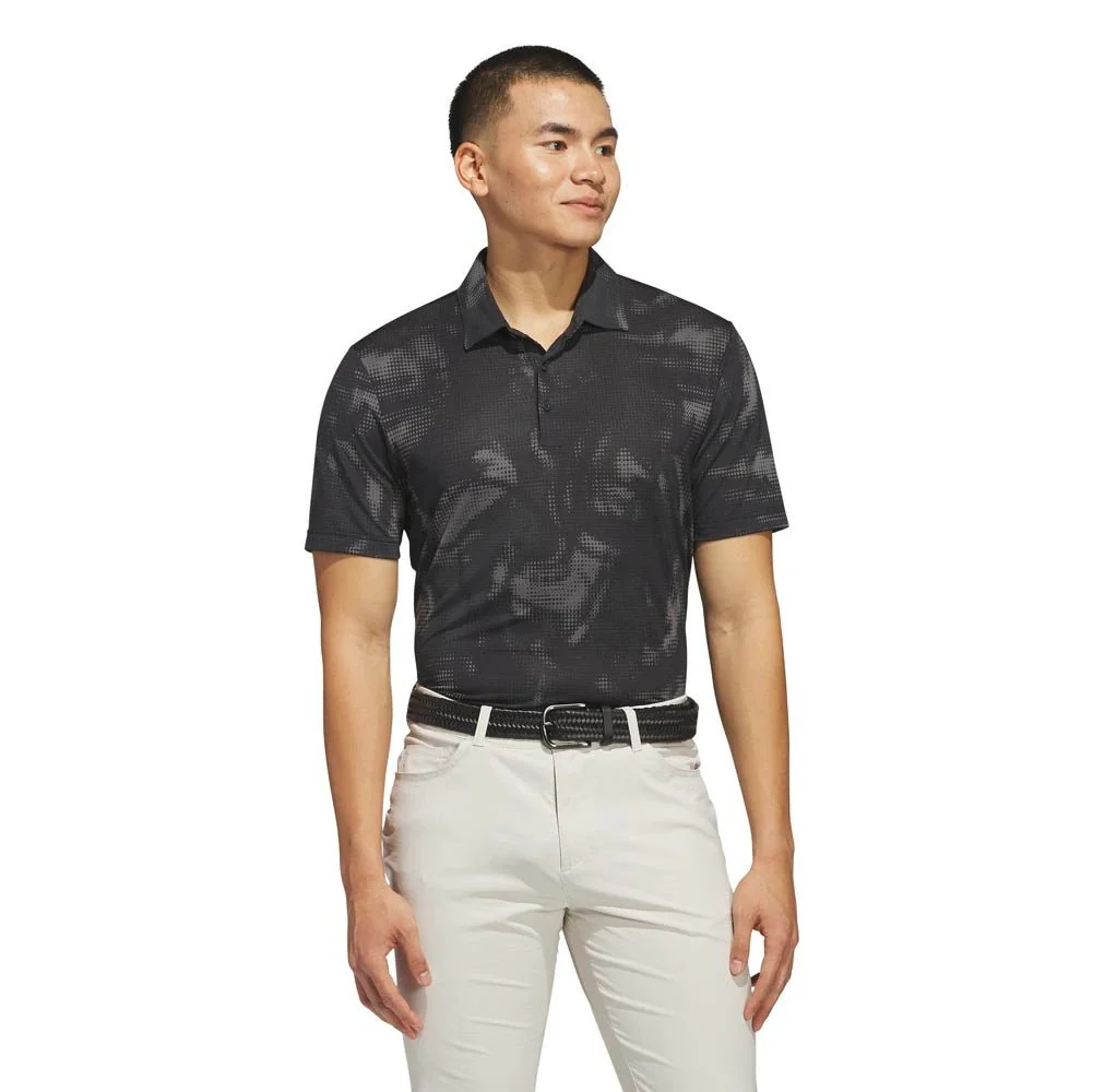 Adidas Ultimate365 Printed Mesh Golf Polo - Image 2