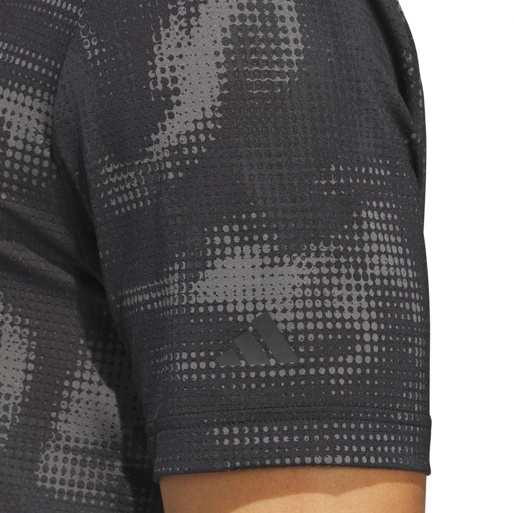 Adidas Ultimate365 Printed Mesh Golf Polo - Image 5