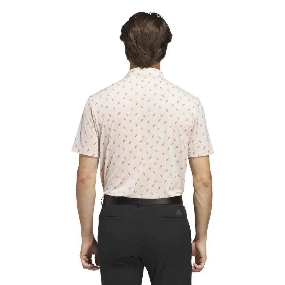 Adidas Ultimate365 Printed Slice Mesh Golf Polo - Image 18