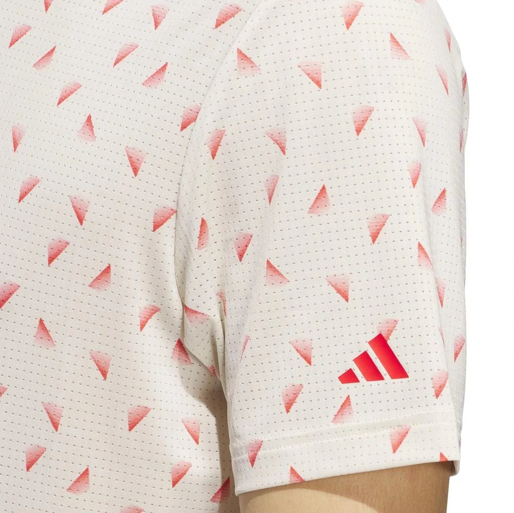 Adidas Ultimate365 Printed Slice Mesh Golf Polo - Image 19