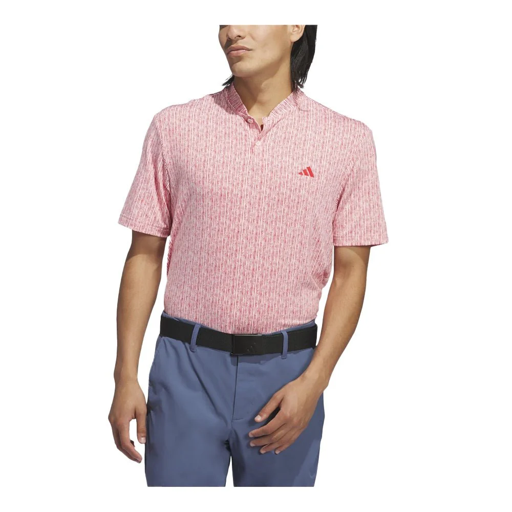 Adidas Ultimate365 Printed Sport Collar Golf Polo - Image 5