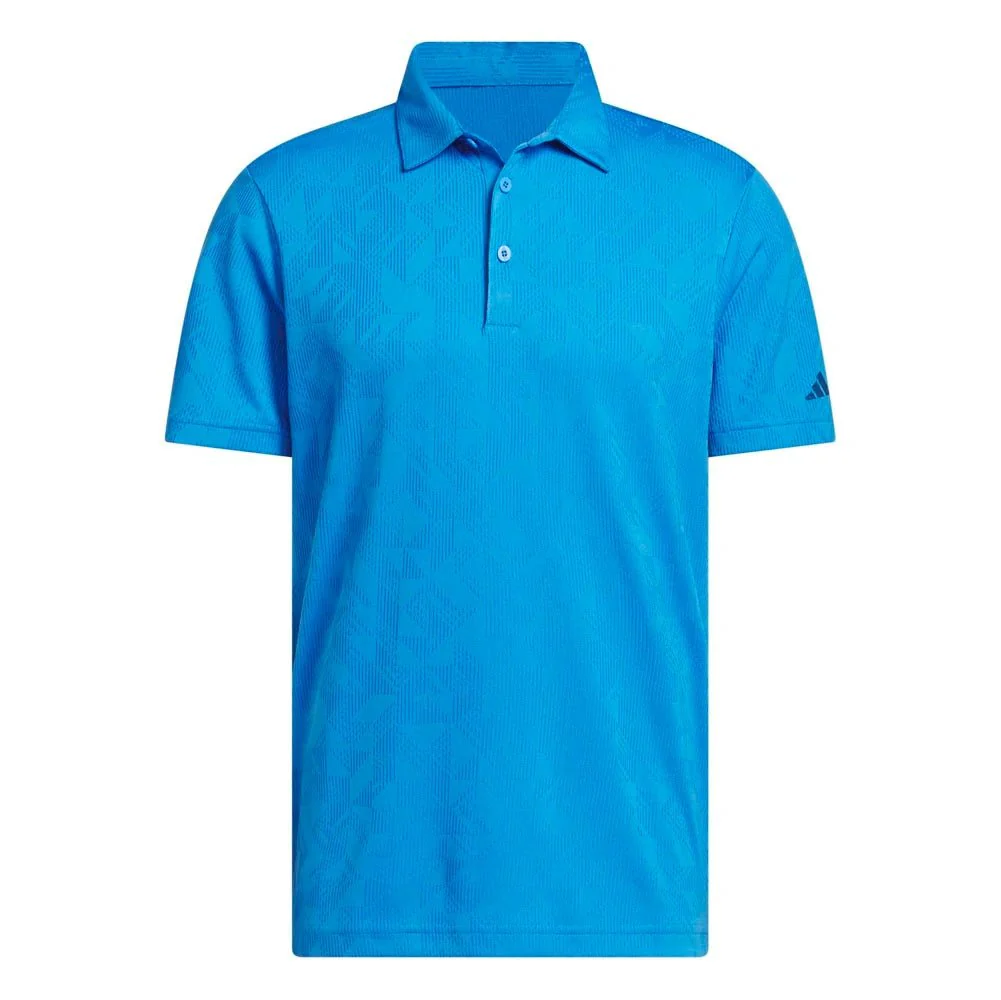 Adidas Ultimate365 Textured Jacquard Golf Polo