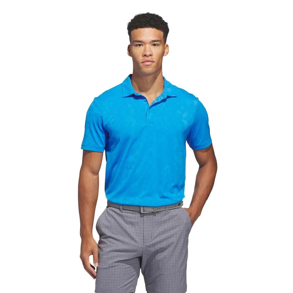 Adidas Ultimate365 Textured Jacquard Golf Polo - Image 2