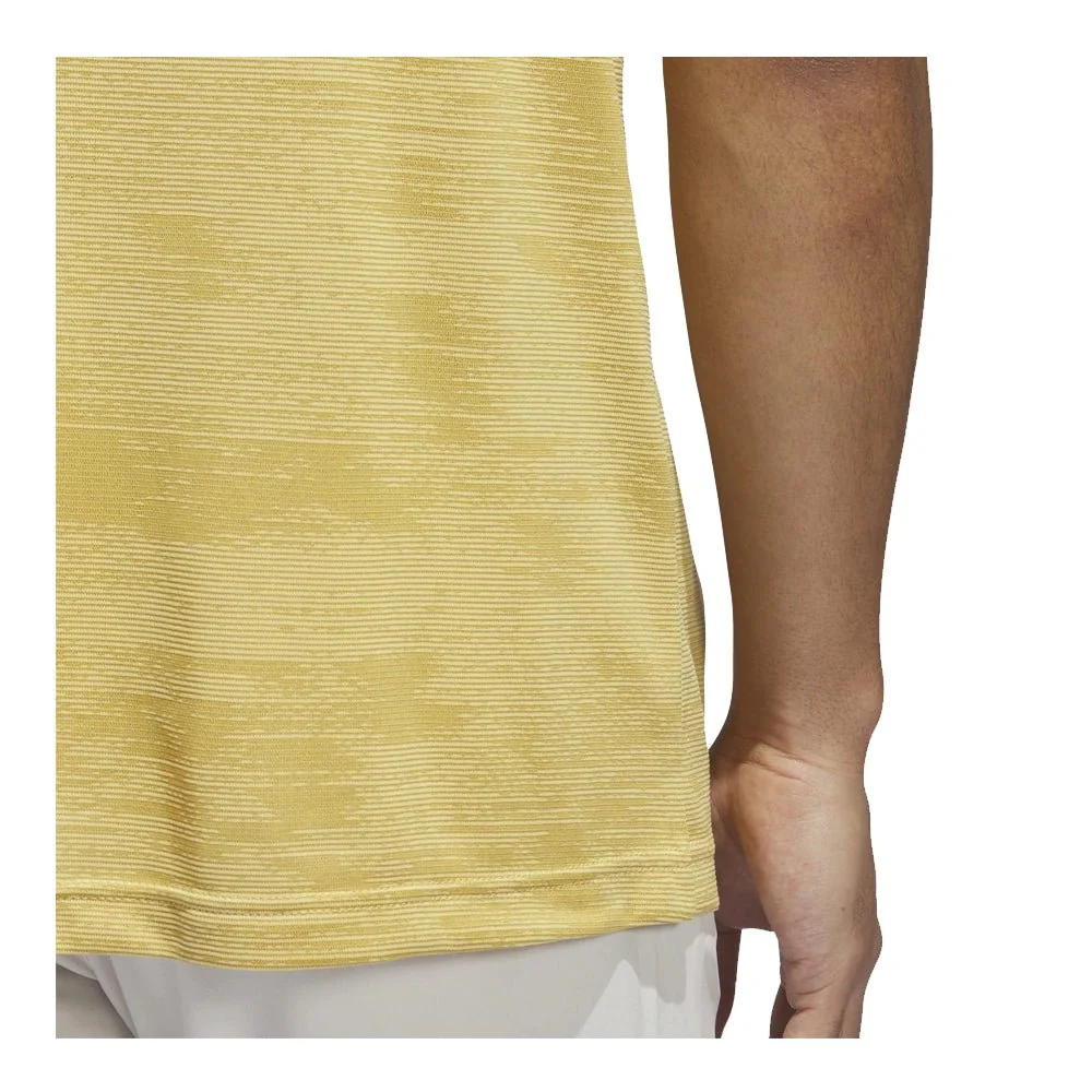 Adidas Ultimate365 Textured Stripe Golf Polo - Previous Season Style - Image 8