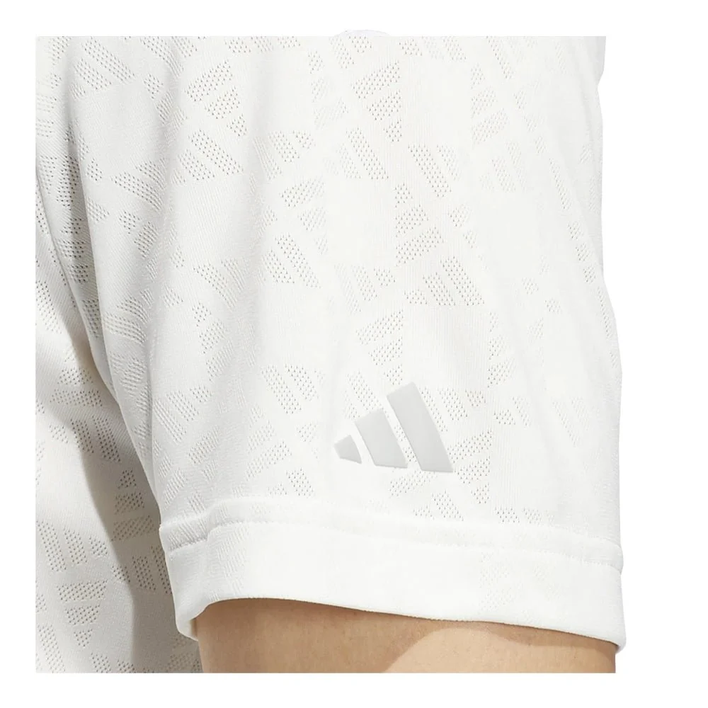 Adidas Ultimate365 Tour HEAT.RDY Jacquard Golf Polo - Image 11
