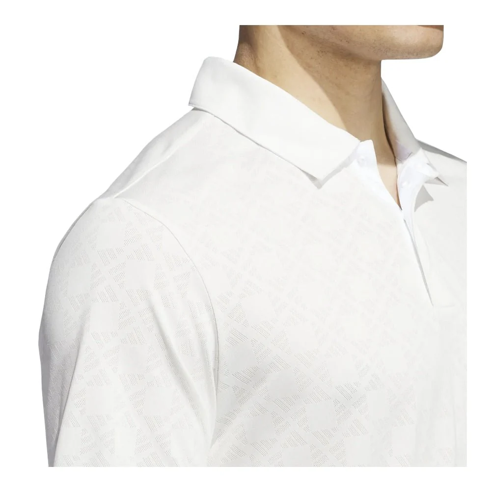 Adidas Ultimate365 Tour HEAT.RDY Jacquard Golf Polo - Image 12