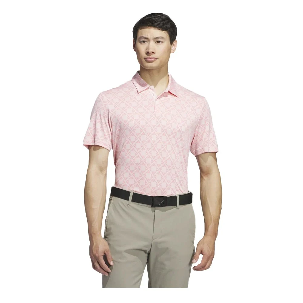 Adidas Ultimate365 Tour HEAT.RDY Jacquard Golf Polo - Image 5
