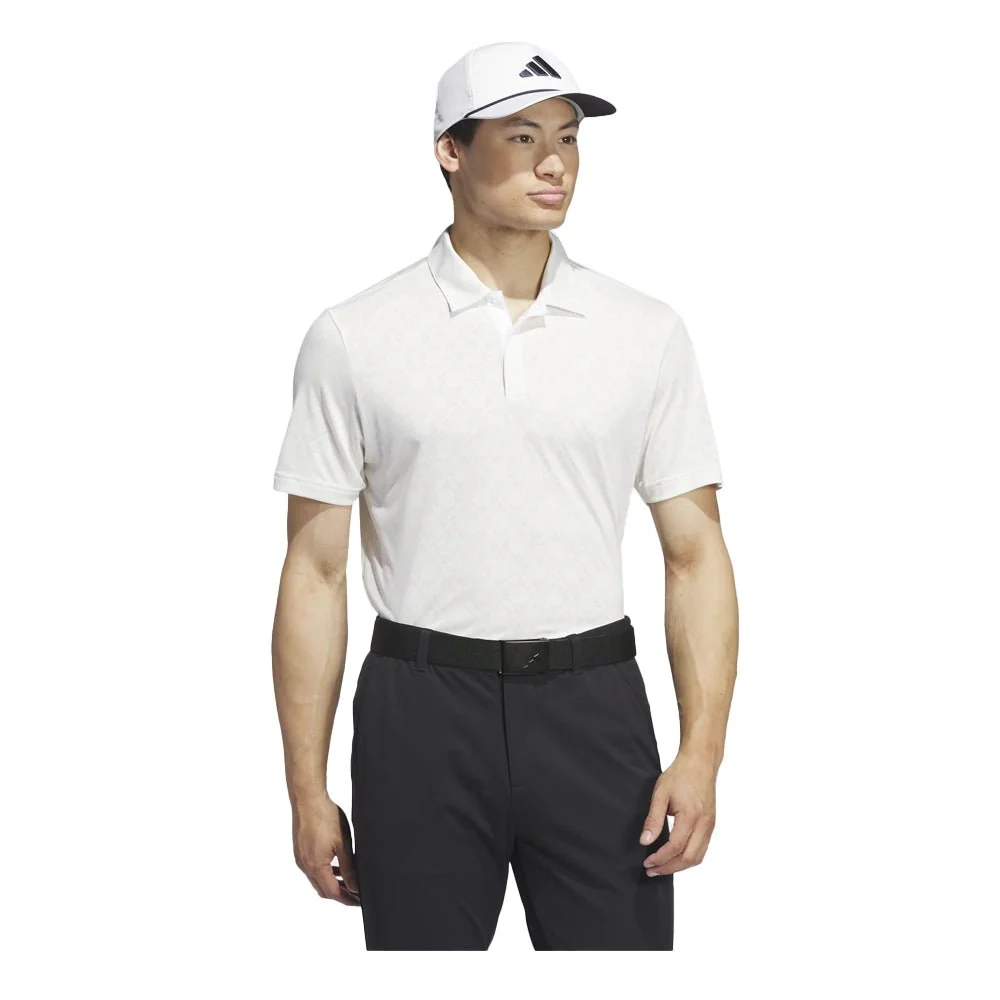 Adidas Ultimate365 Tour HEAT.RDY Jacquard Golf Polo - Image 9