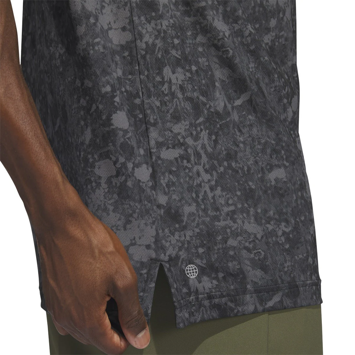 Adidas Ultimate365 Tour Mesh Print Polo - Image 5
