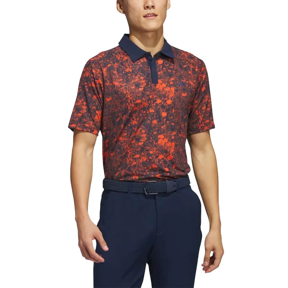 Adidas Ultimate365 Tour Mesh Print Polo - Image 7