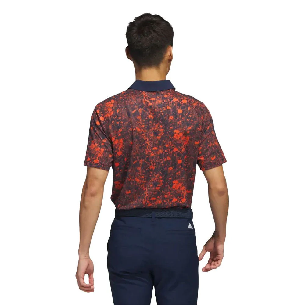 Adidas Ultimate365 Tour Mesh Print Polo - Image 8